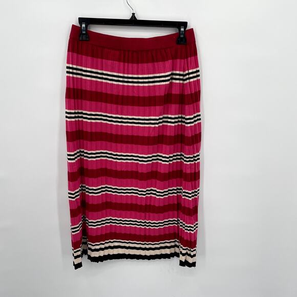 ANTHROPOLOGIE NWT Dolan Dora Knit Striped Stretch Midi Skirt // S - Picture 8 of 10